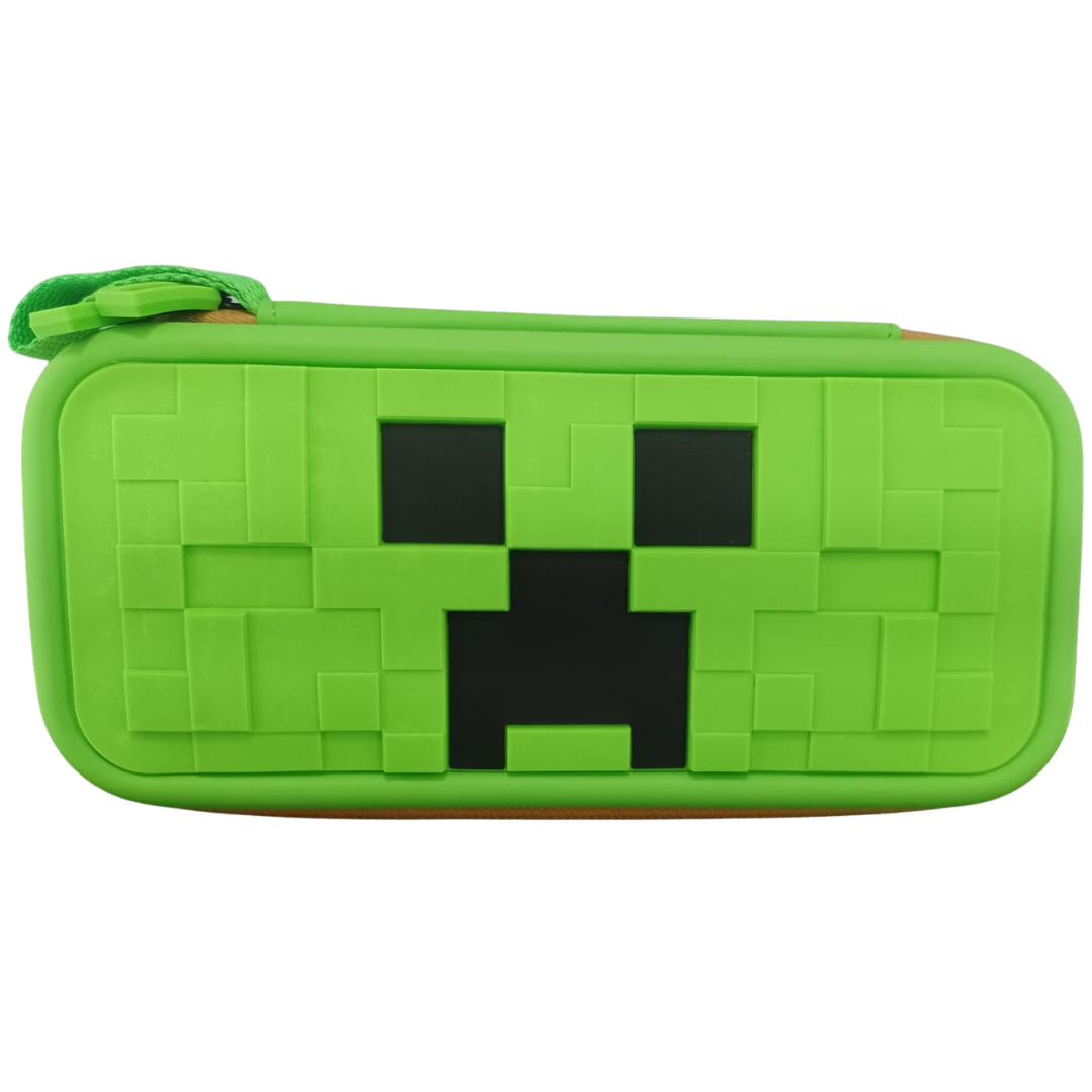 ESTUCHE SWITCH 1,OLED PREMIUM MINECRAFT CREEPER